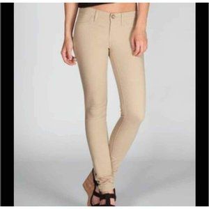 Rsq (Tilly's, Pacsun) khaki low rise jegging pants size 3 women's NWT